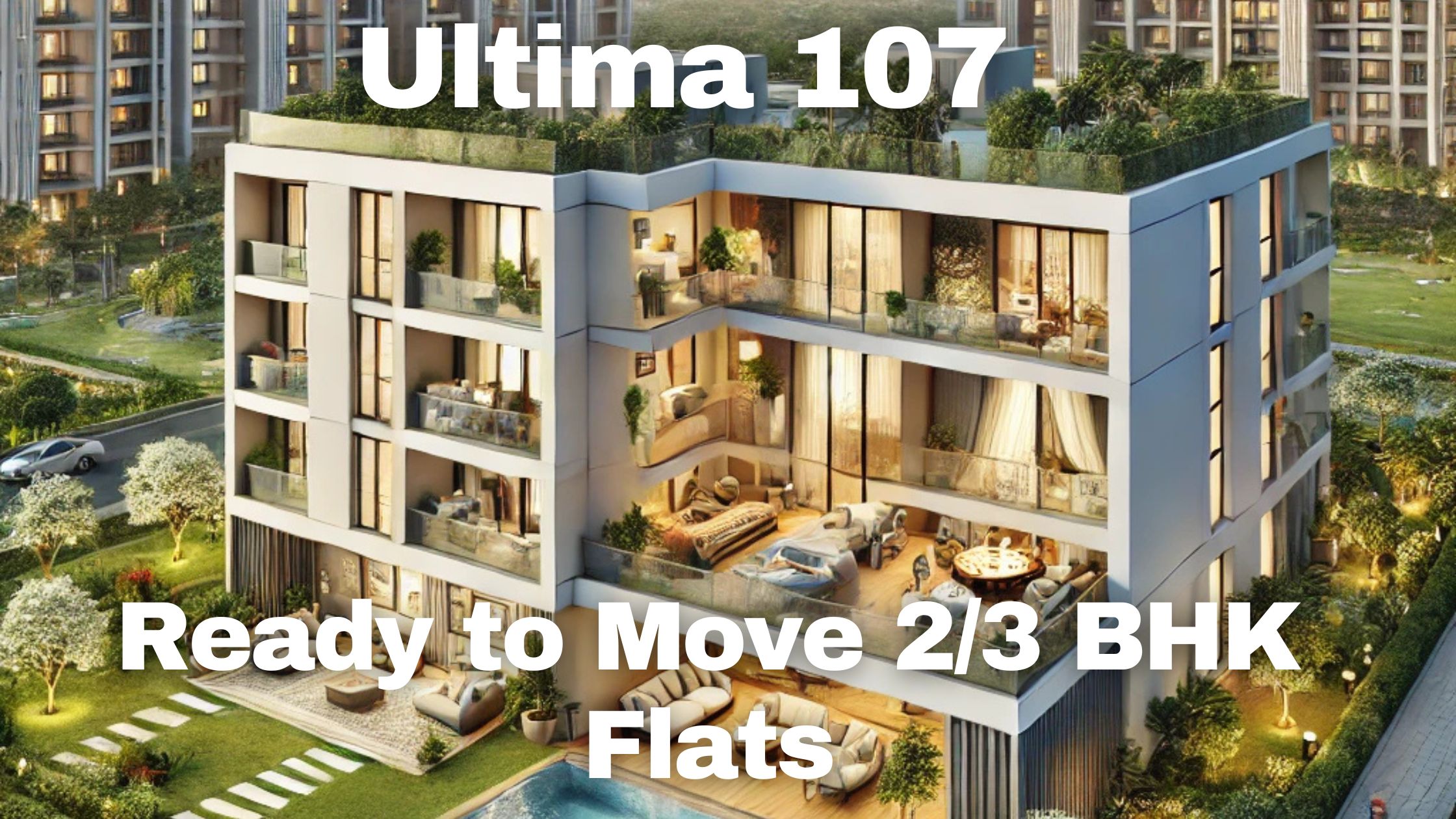 This flats is available for sale in Ultima 107 in Noida sector 107
