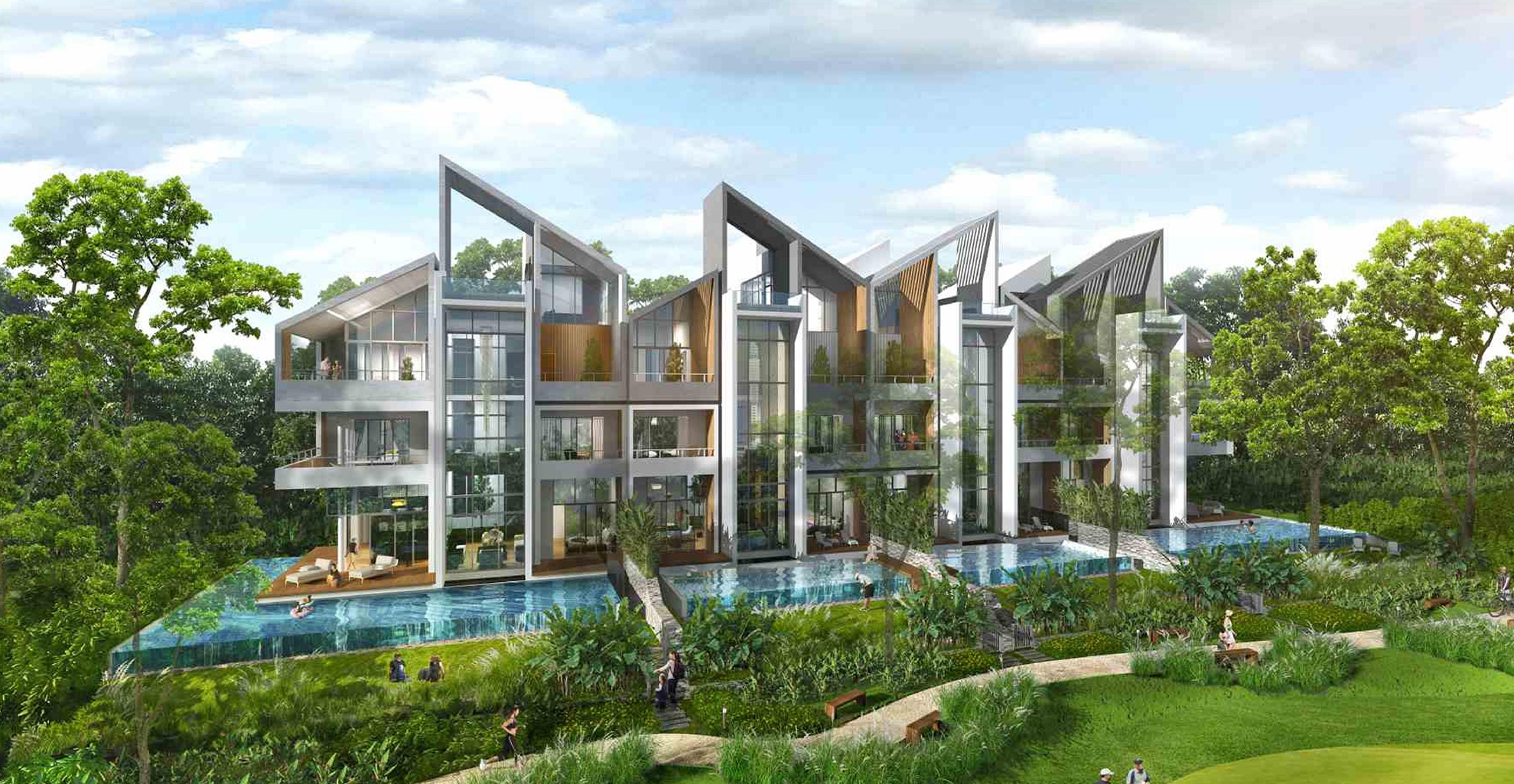 Sector 1 has a large number of housing projects connected by a 60 meter wide road from Kisan Chowk to Surajpur to Knowledge Park-V.