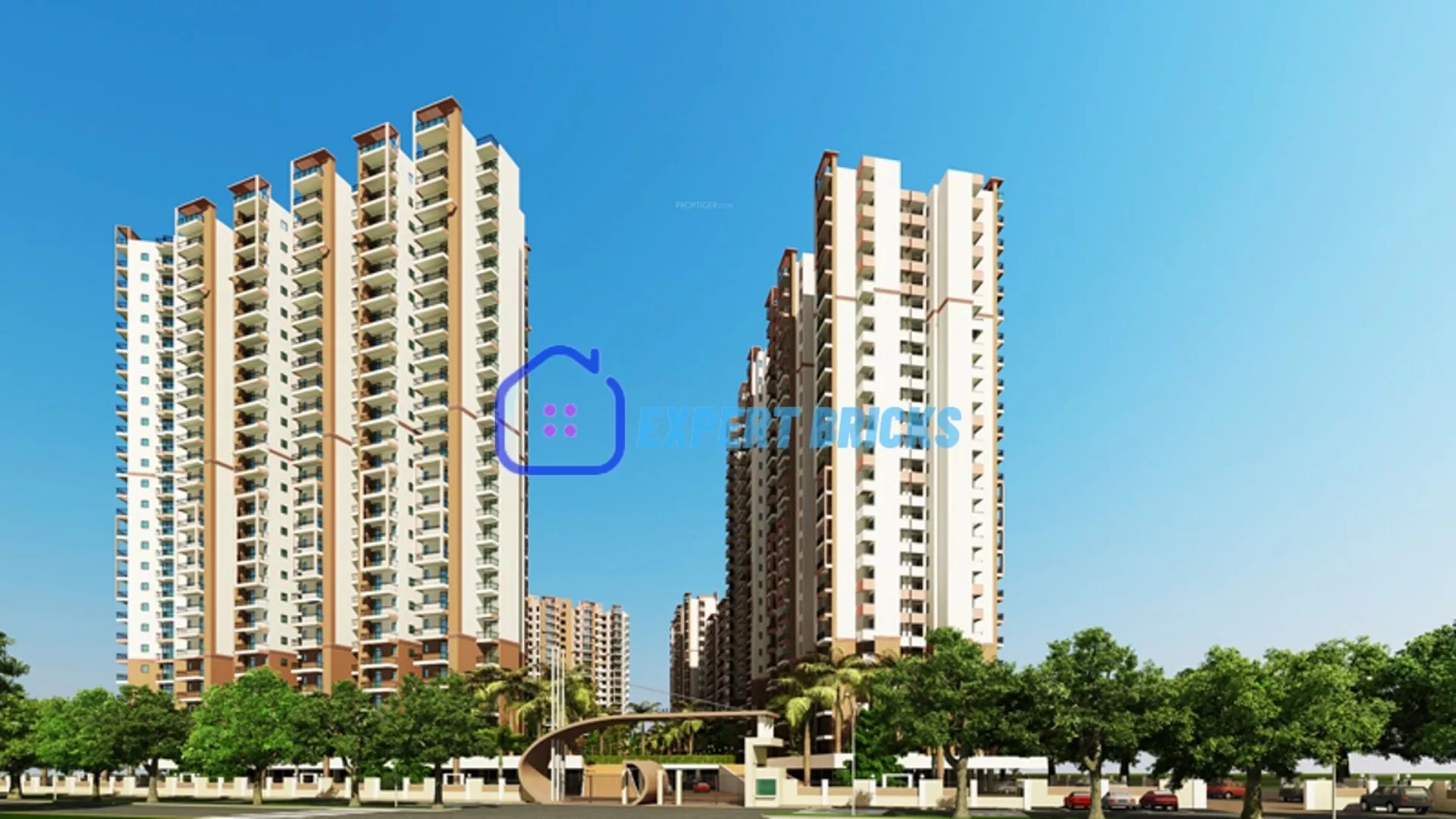 Galaxy North Avenue 2 in noida extension park View