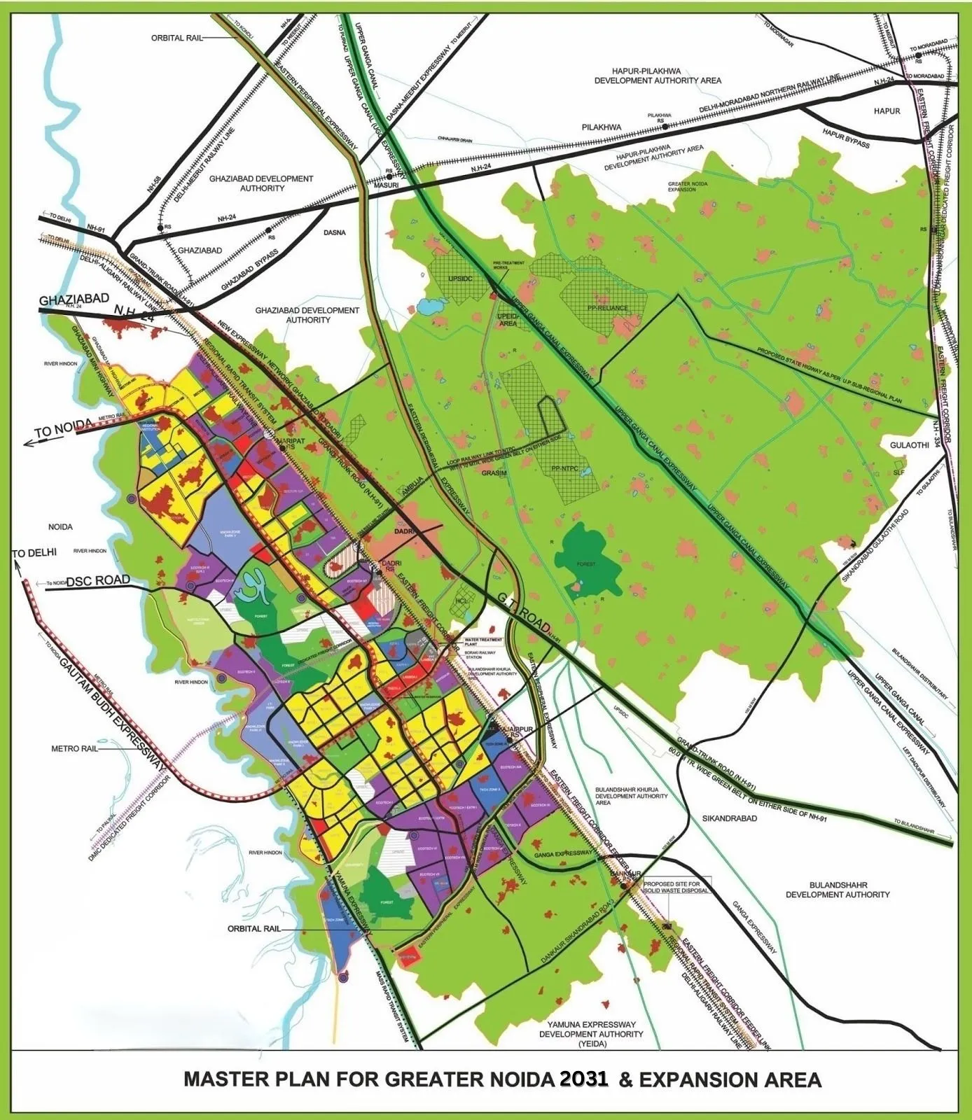 The primary goal of the master plan 2031 in greater noida is to create a livable city that meets the needs of its residents and attracts investment and economic growth.